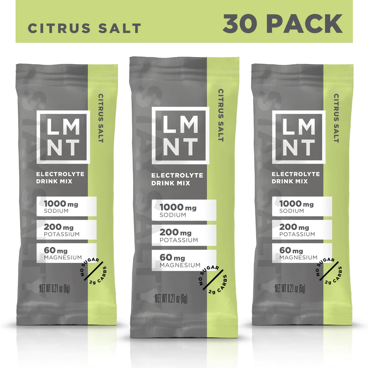 LMNT Zero-Sugar Electrolytes: CITRUS SALT
